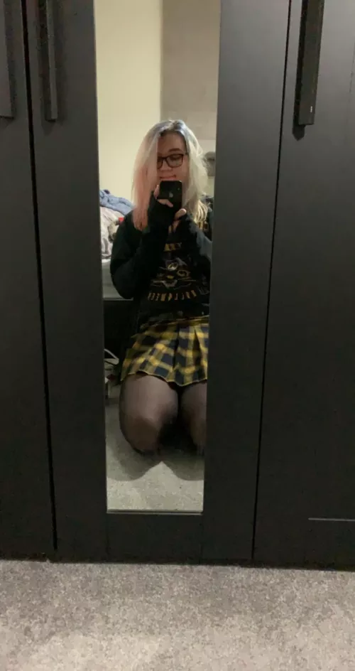 On my knees like this?