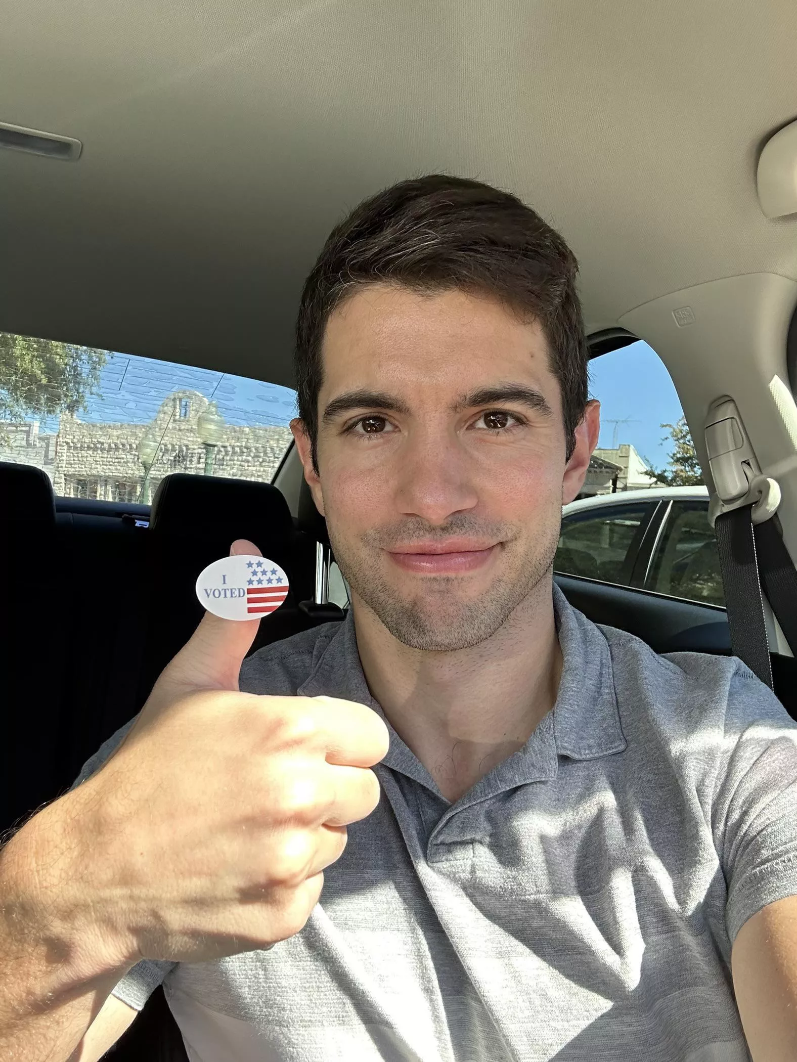 Saw an ad for Greg Abbott, remembered I needed to go vote Greg Abbott out of office