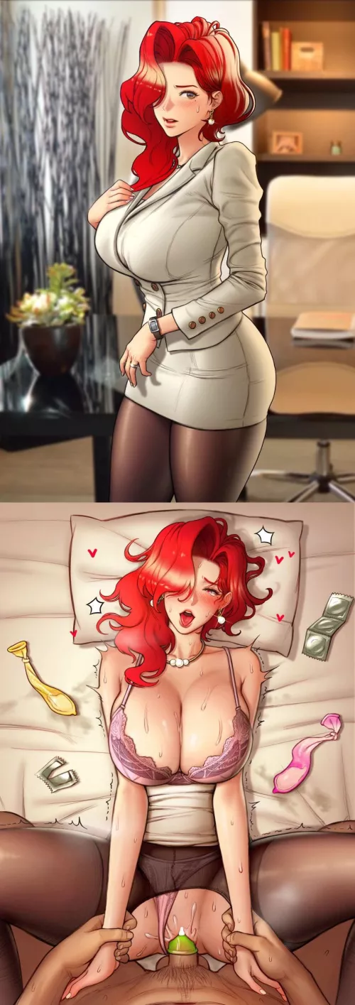 Secretary being fucked