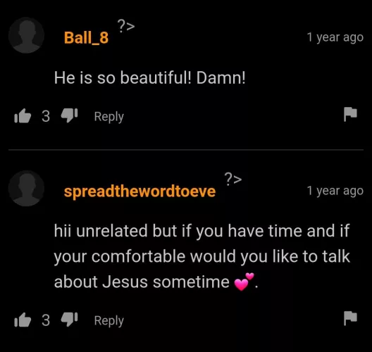 See is good and all but have you heard of our lord and savior Jesus Christ?