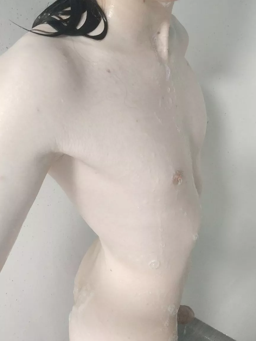 sharing a shower saves water 👉👈