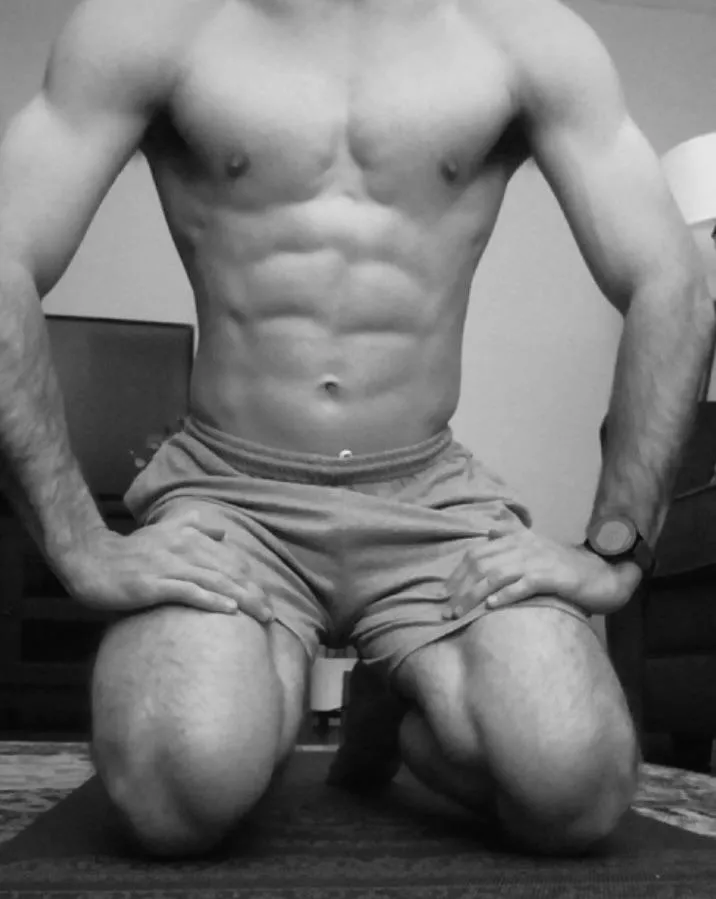 Stretching out, trying to reach the weekend (m)