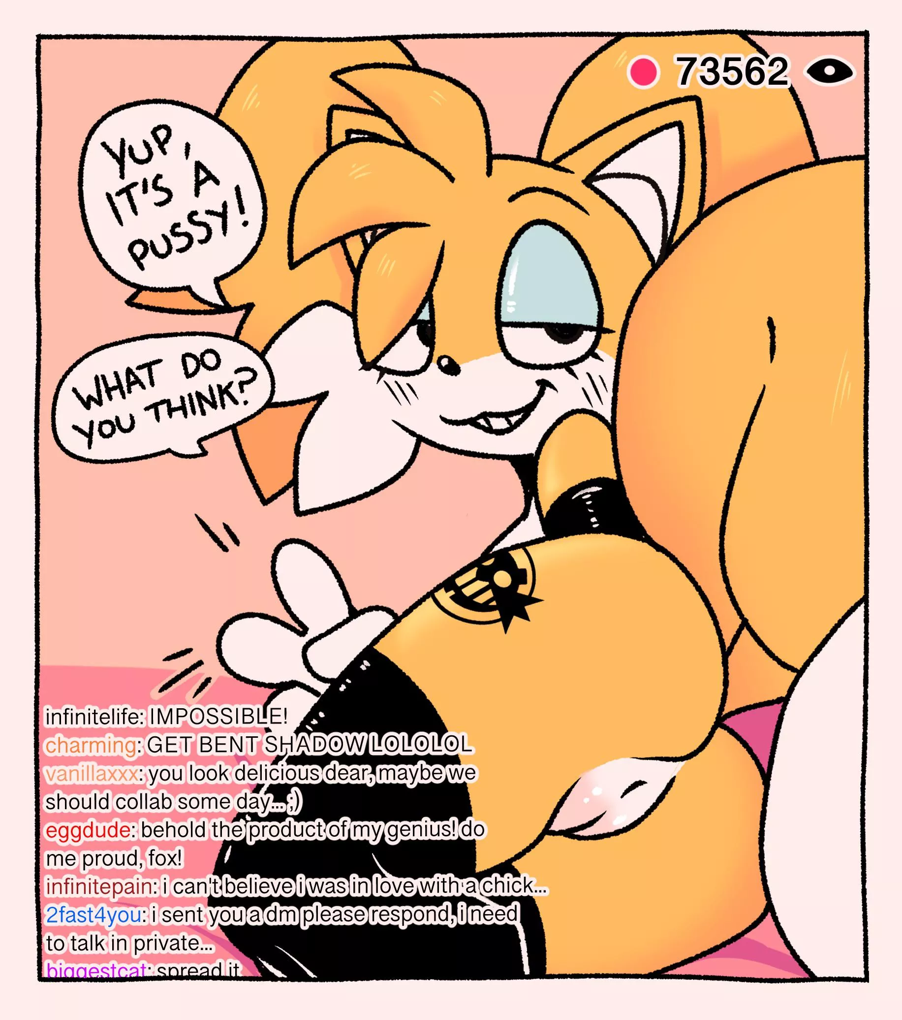 Tails gooch reveal :^) (PONPORIO)