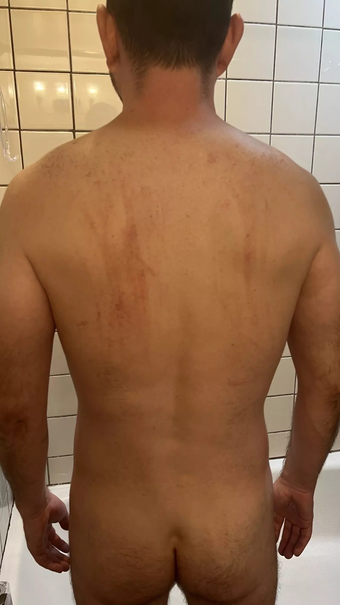 The hubs and I hosted one of our regular subs over the weekend and it’s fair to say we all took some abuse. As you can see I’m definitely still feeling it 😈😈😈