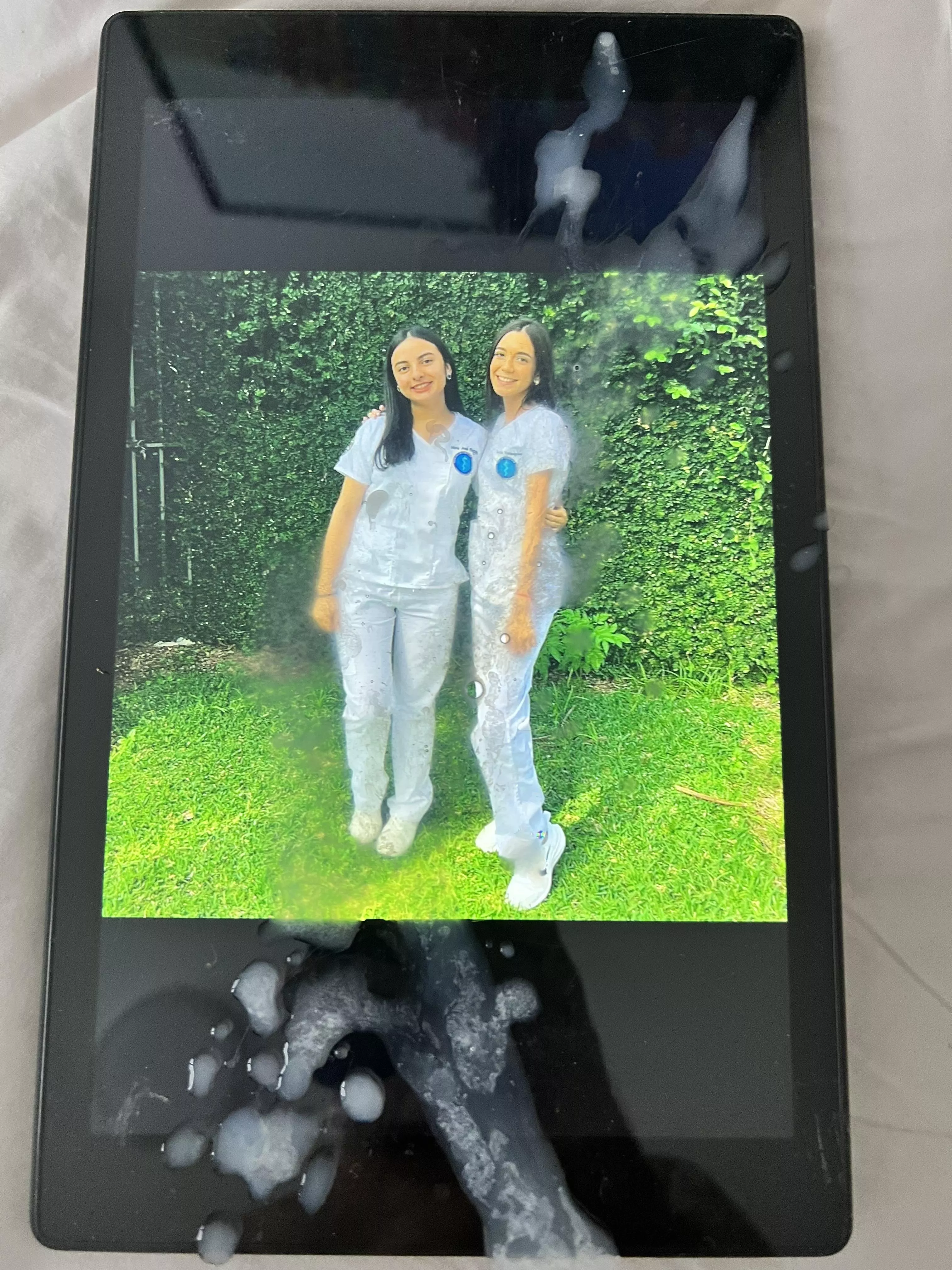 These two in scrubs!