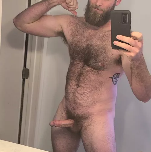 Thick beard and Thick dick
