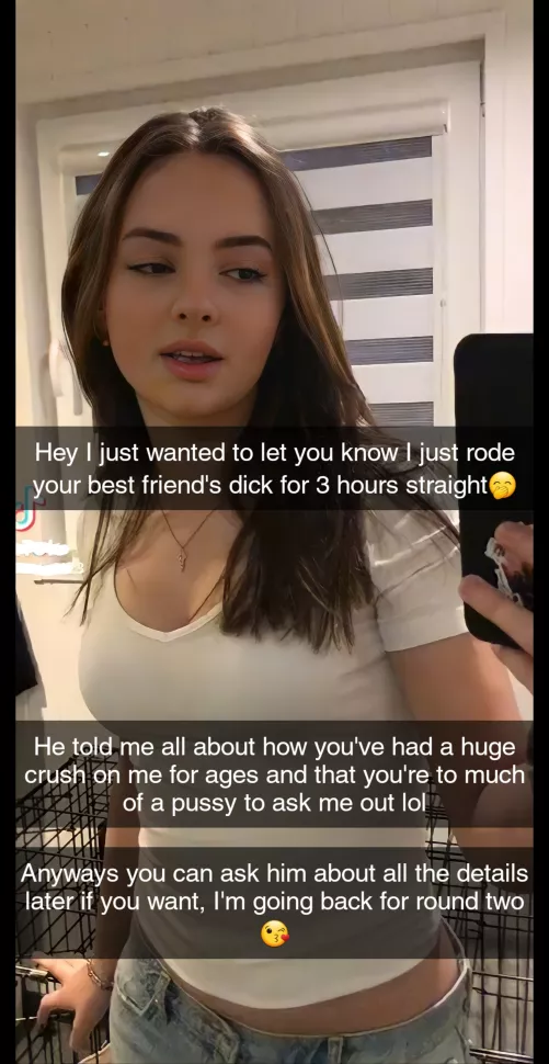 Ughh I should probably be mad I wanna know how it was🤤