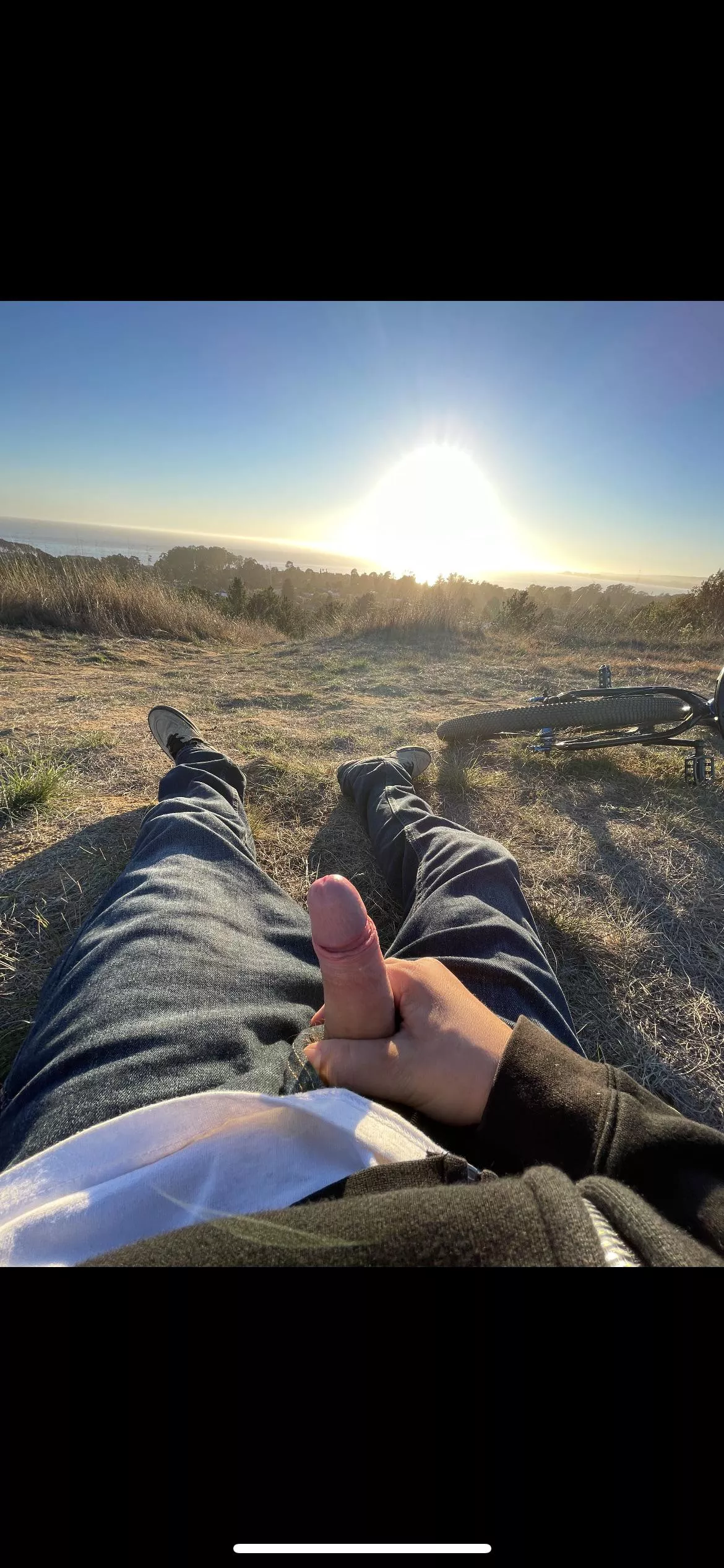 Went a on bike ride and the view was too good to not take a picture!