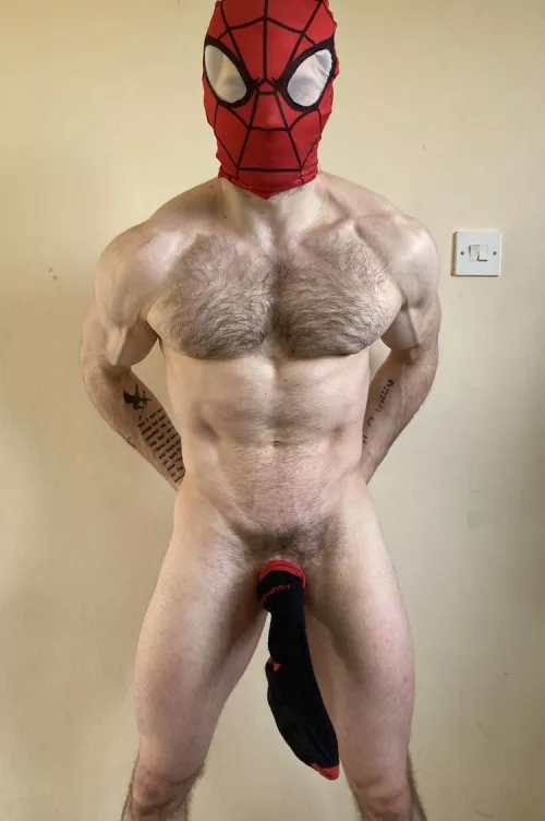 We’ve got a few months to wait, but Spidey’s trying out the summer edition of his suit