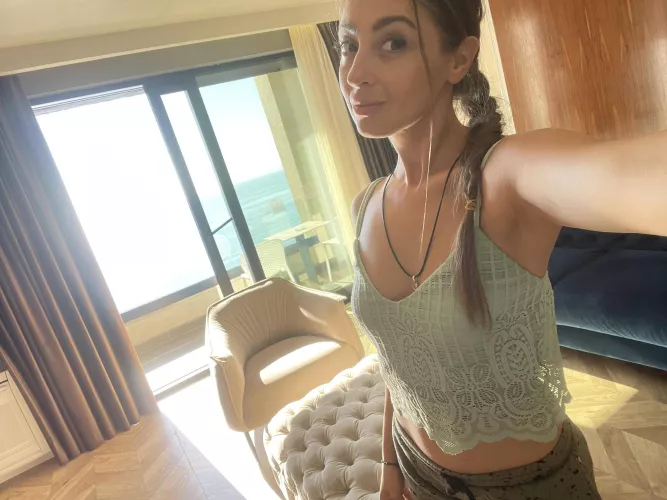 You won't find it disrespectful if I wear this croptop on our first date, right?