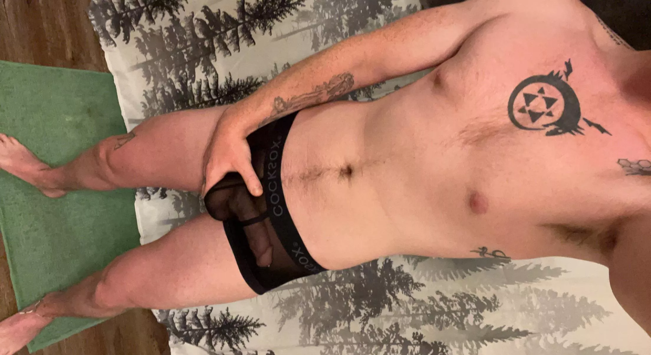 (24) I get so hard in my see-throughs