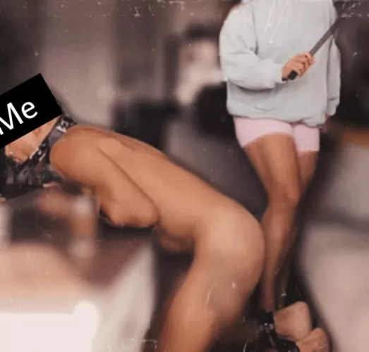 A Queen Goddess keeps her clothes on. Her slave husband is nothing but another naked pet & servant. Do you agree?