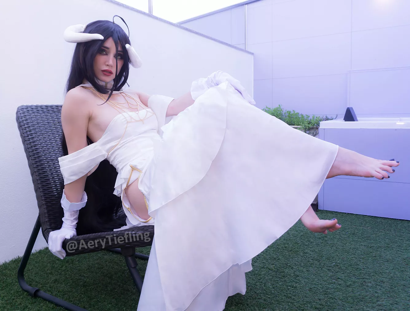 Albedo (Aery Tiefling) [Overlight][OC]