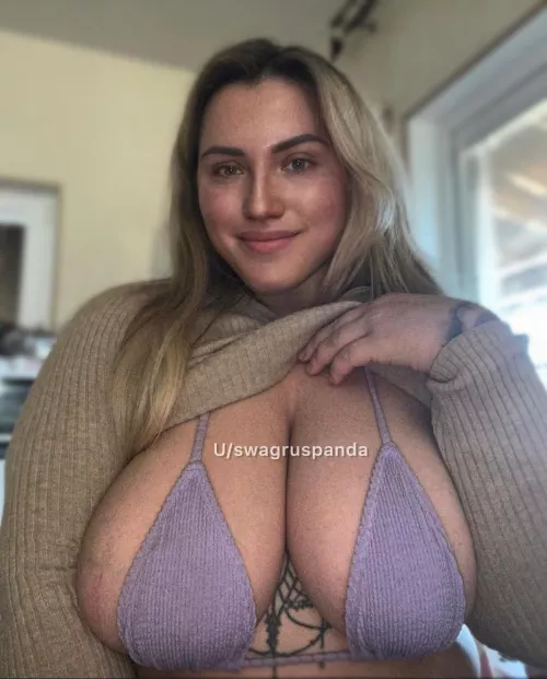 Are my massive tits worthy of your load?