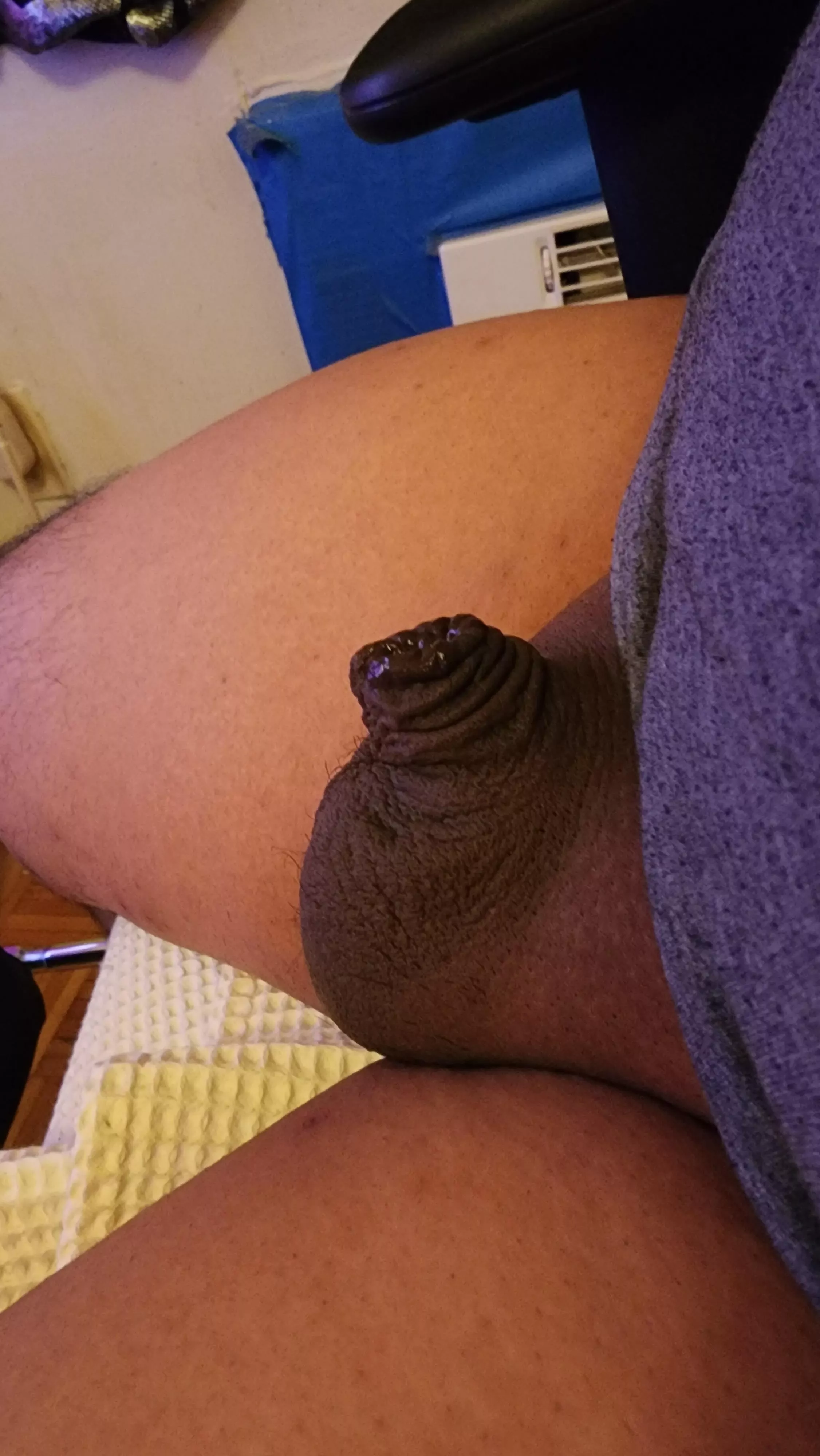 At home bored just a but of precum