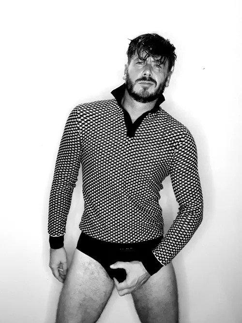 because black and white makes it art.