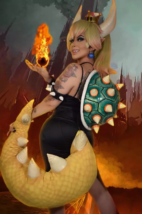 Bowsette cosplay by Felicia Vox