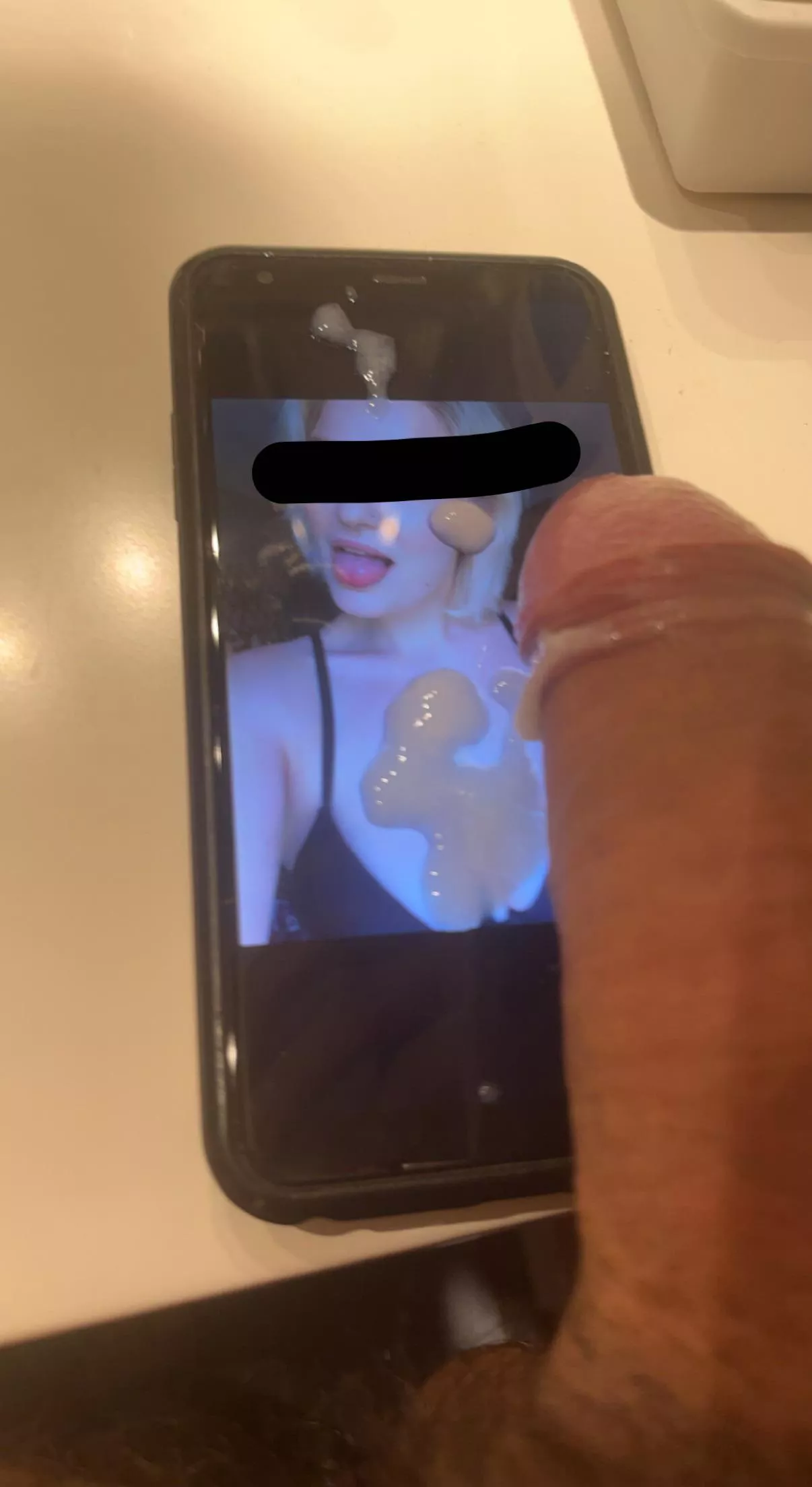 busted all over this whore