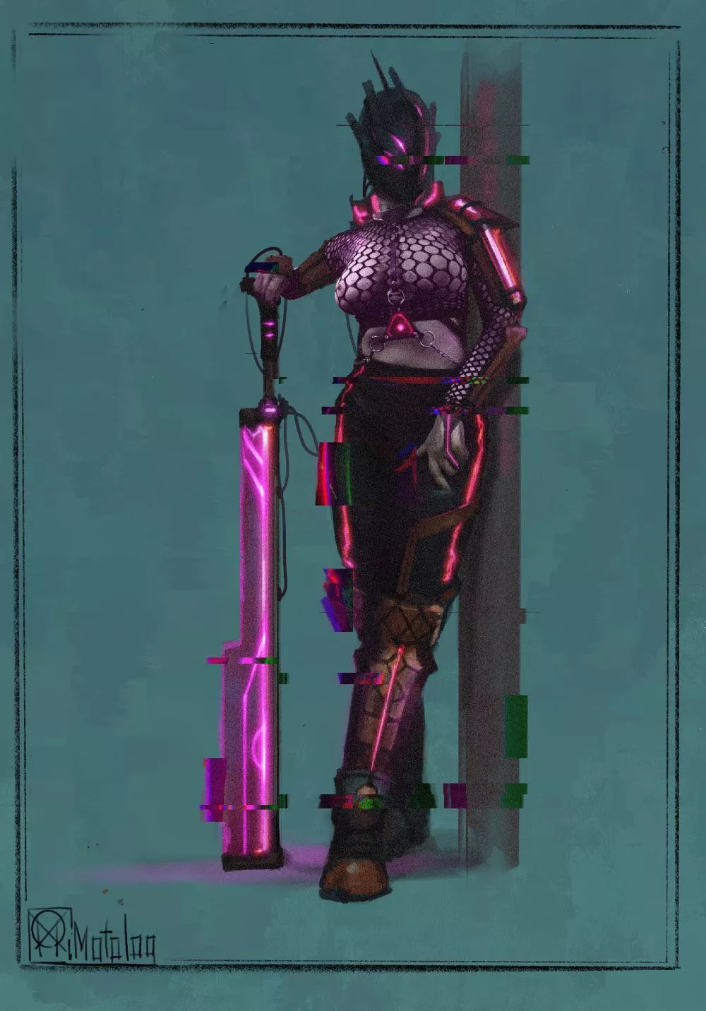 Cyber bdsm outfit