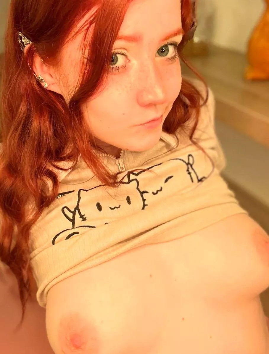 Do you imagine your cock in between them?