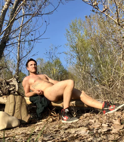 Enjoying the last warm days