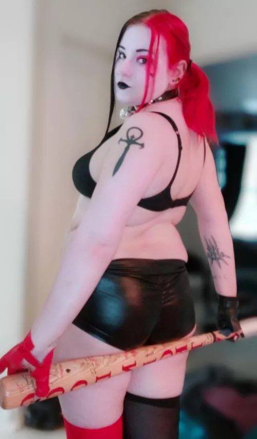 (F20) harley quinn look ♠️♦️