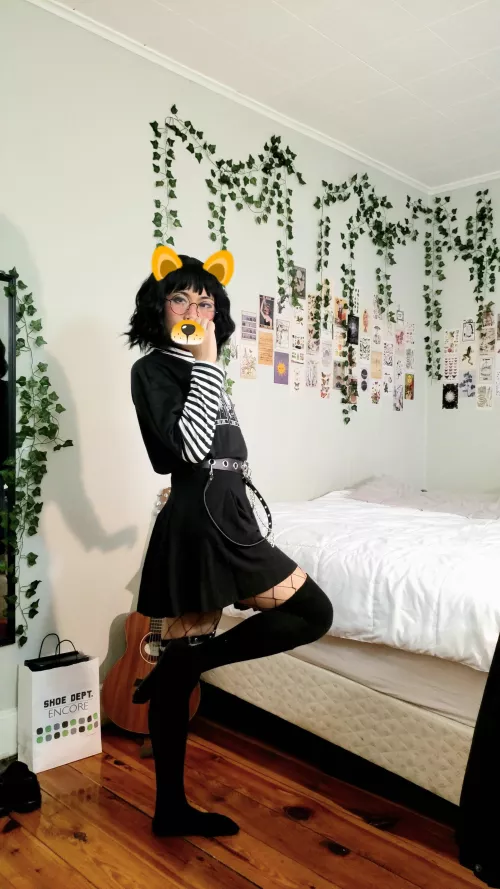 Finally tried a classic e-girl fit