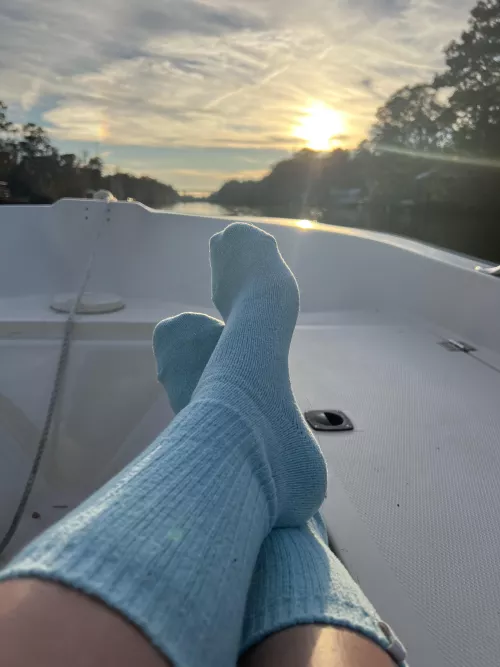 Got some new socks 💦