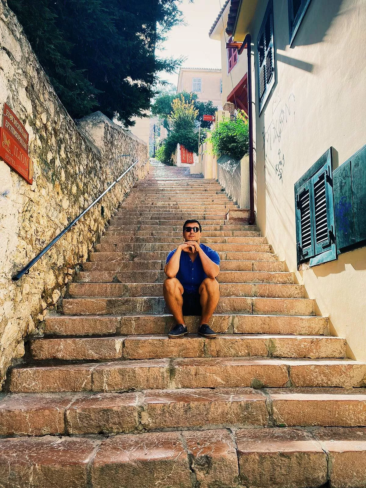 Greece is capital of stairs...