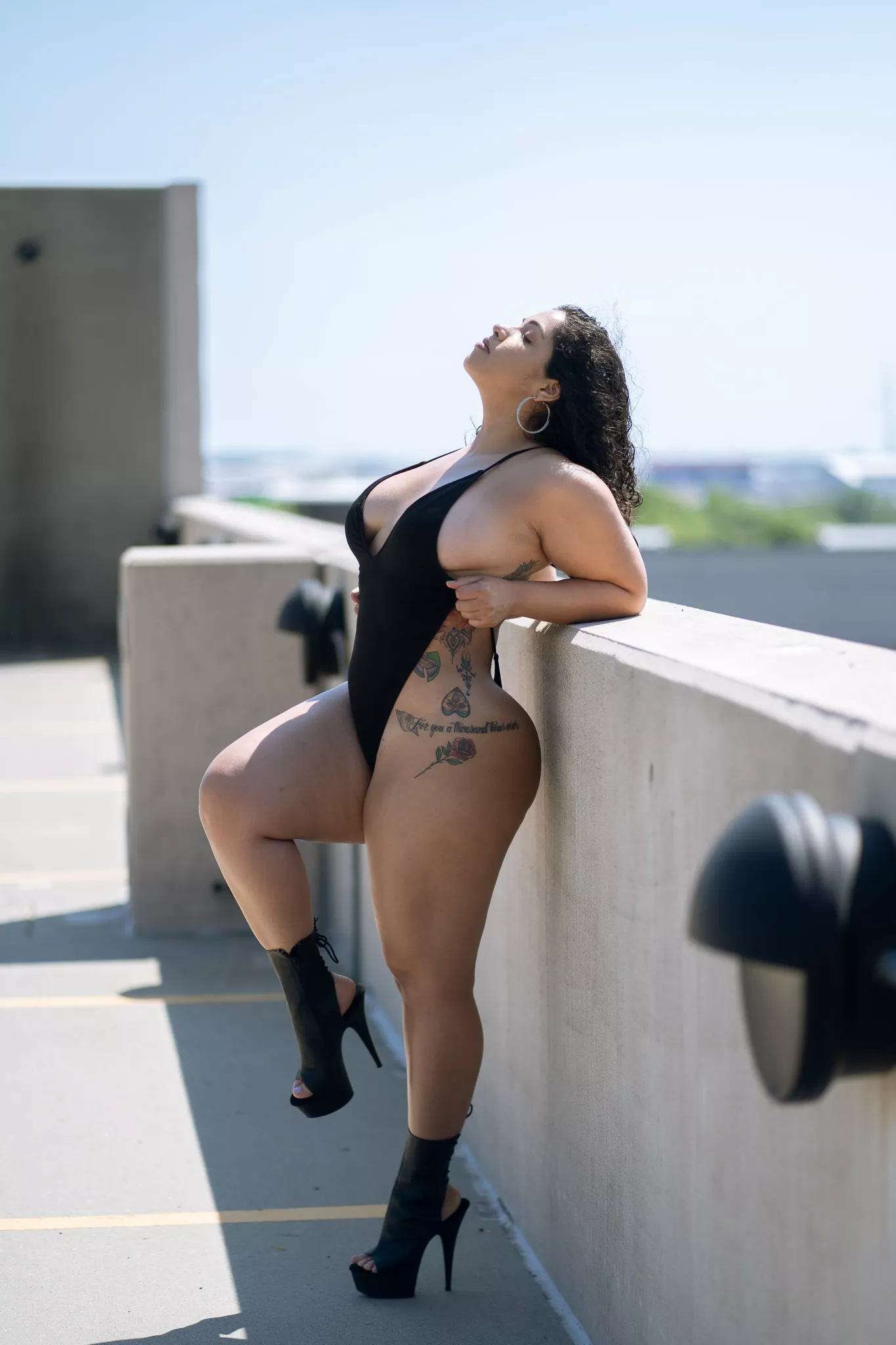 He told me to come outside and break these in....