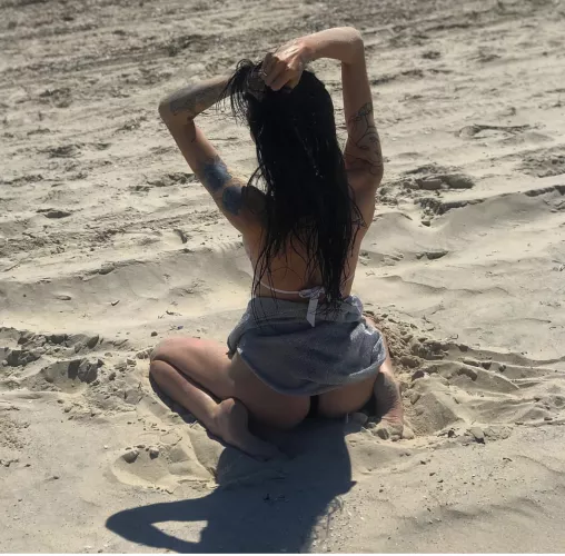 How about denim skirt?