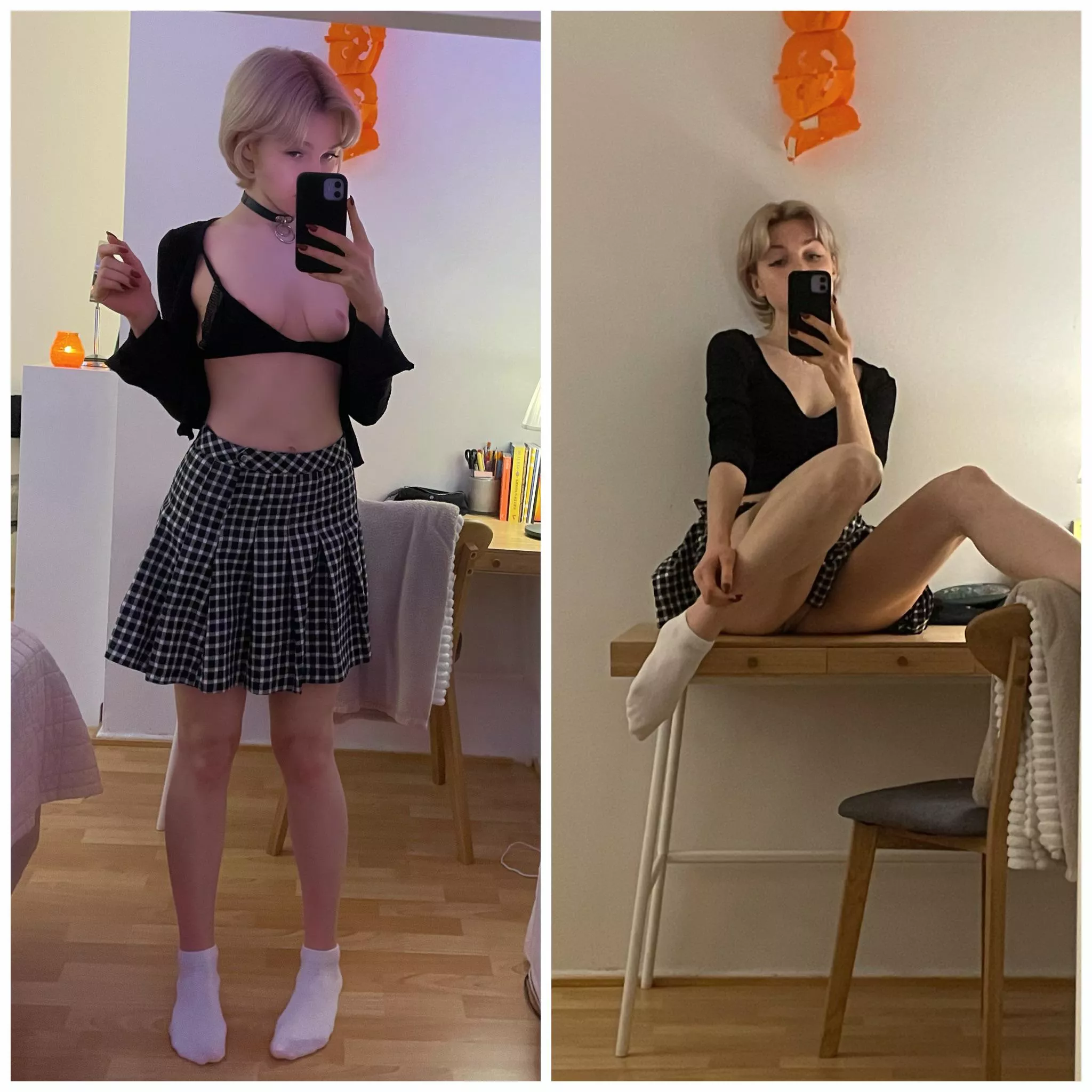 I like sitting on my desk