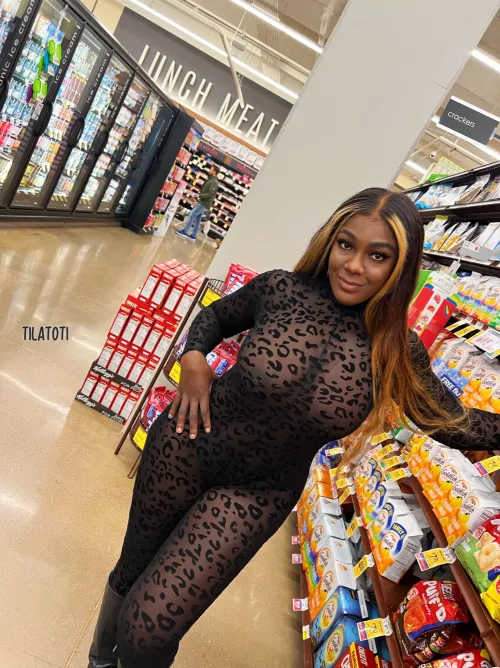 I love being risky in public