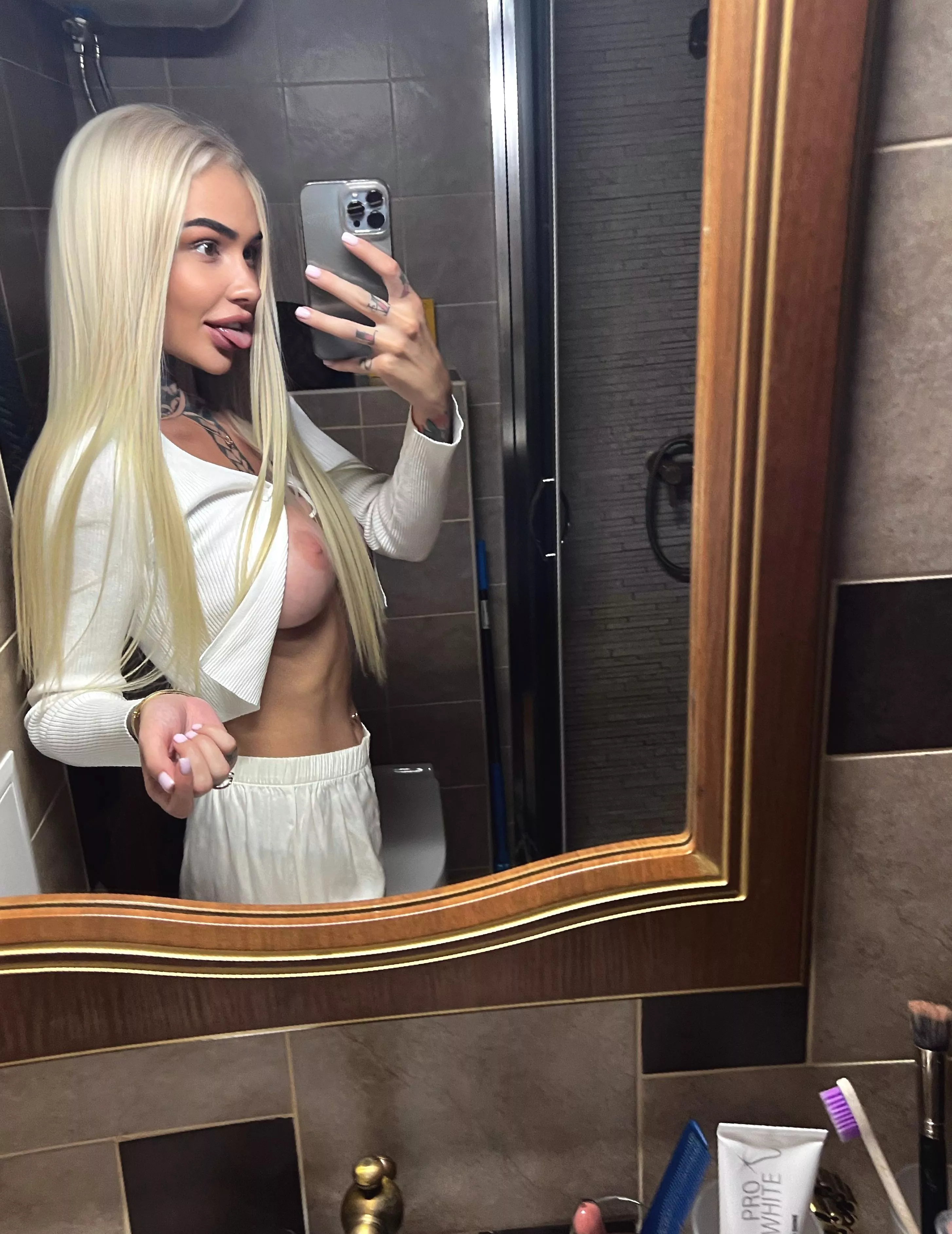 I'm wearing this and I want to come round