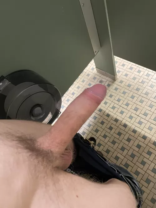 in the dorm bathrooms ;)