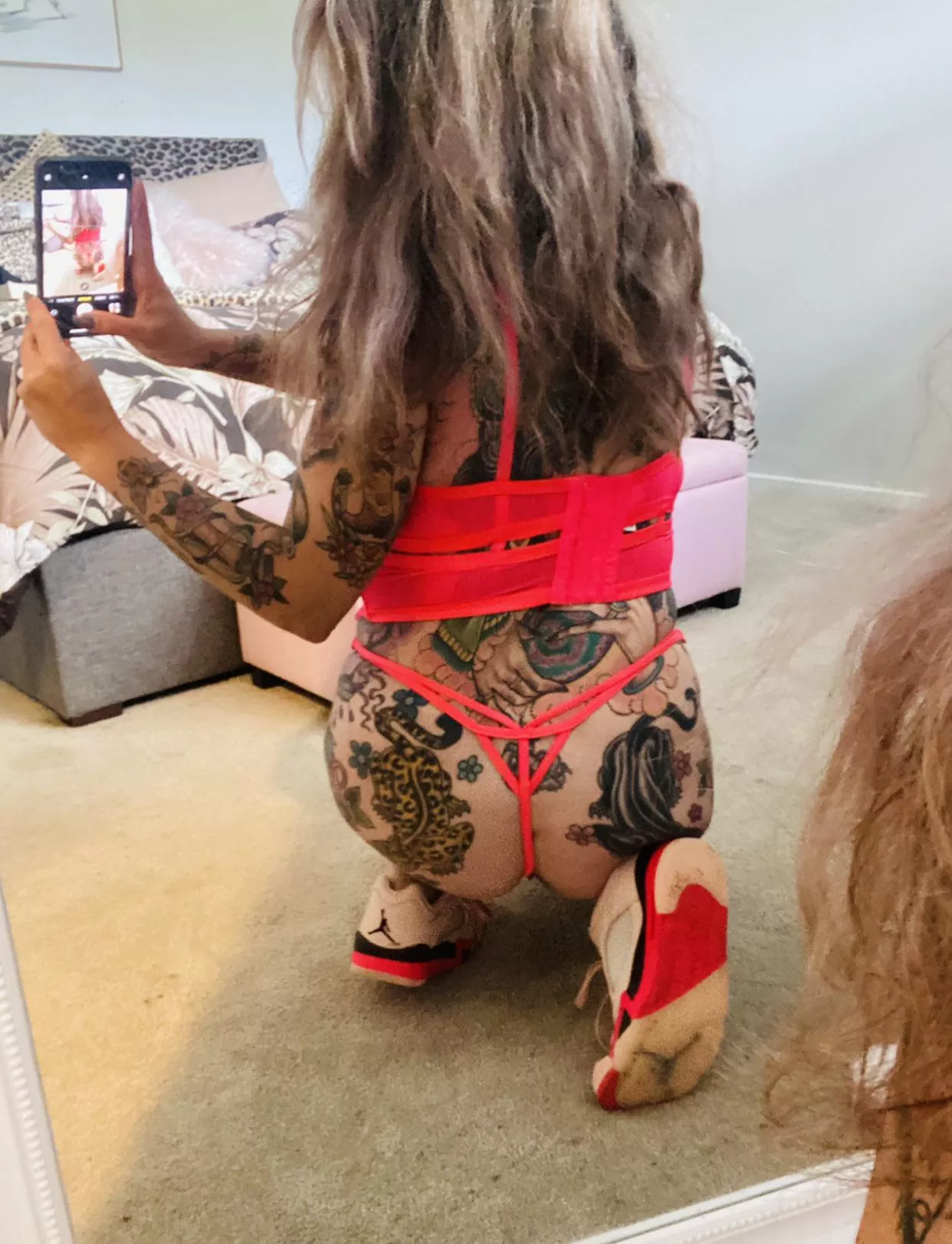 It’s all about the match… 💋