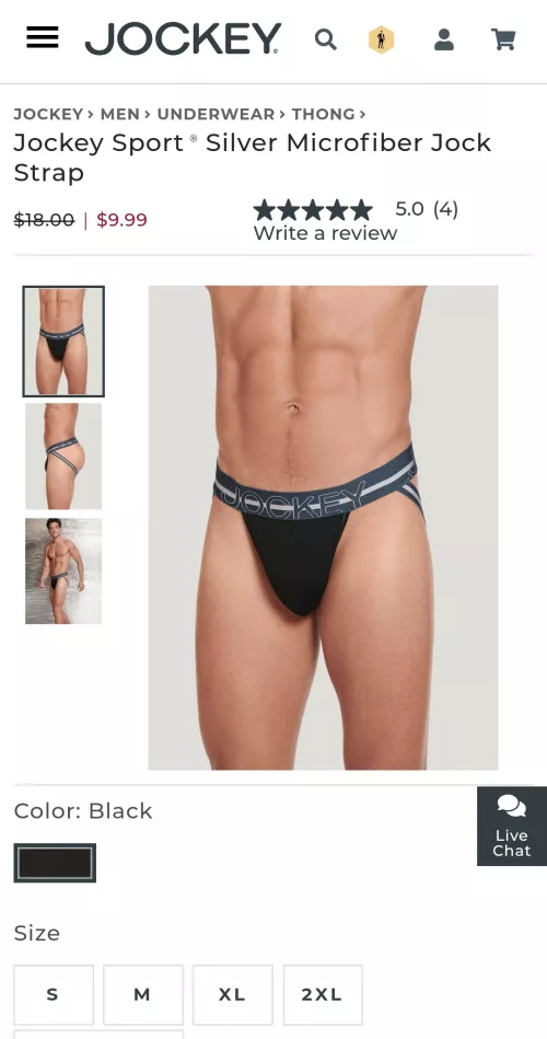 Jockey finally released a jockstrap.