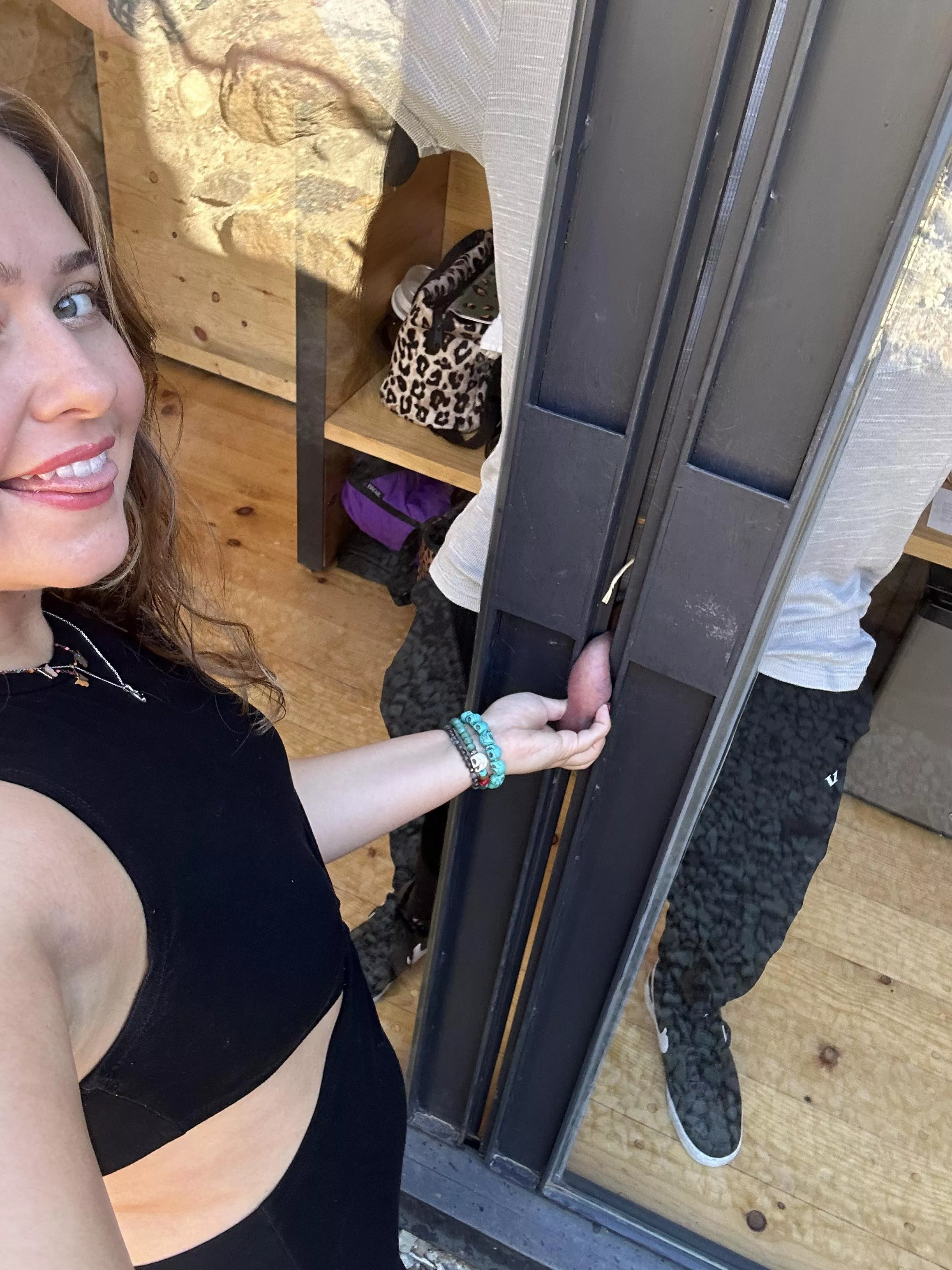 Just filmed a very fun video… coming soon! Can anyone guess what these pathetic balls are smashed between ?