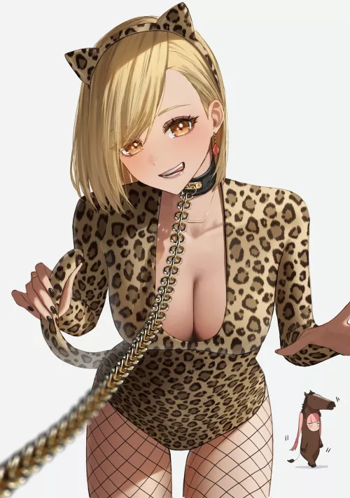 Leopard on a Leash
