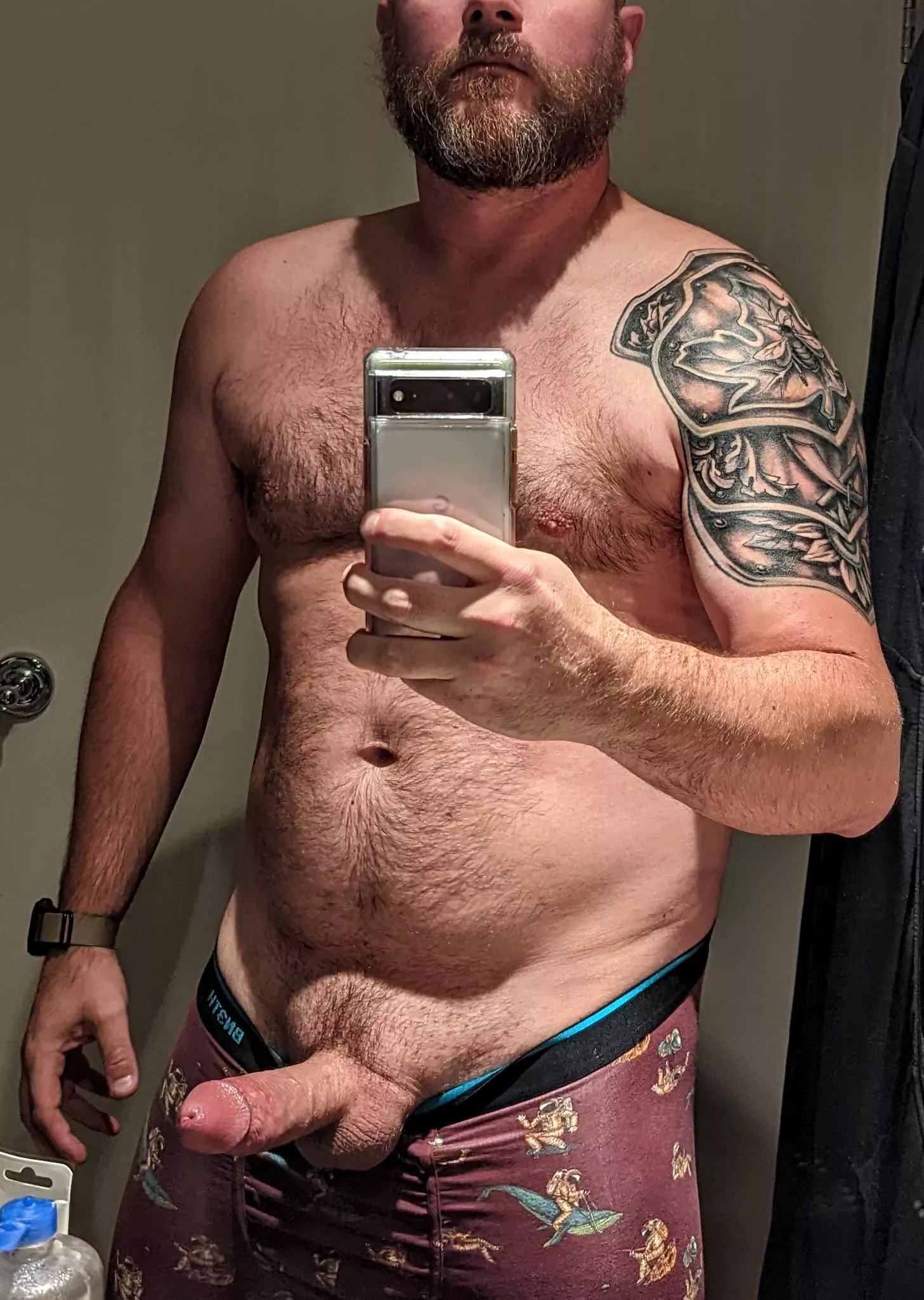 Letting it all hang out