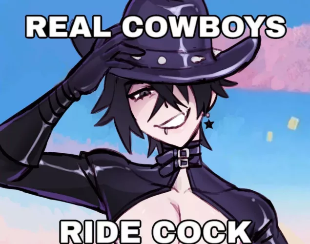 LF color source: 1boy, cowboy hat, goth, earrings,