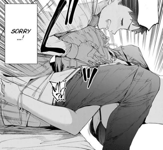 LF mono source: 1girl, 1boy, blowjob, white hair, bra, short hair, 