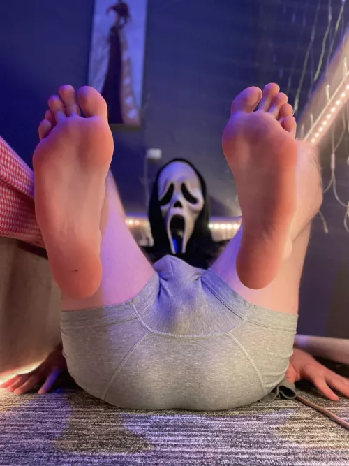 Like my smooth feet?