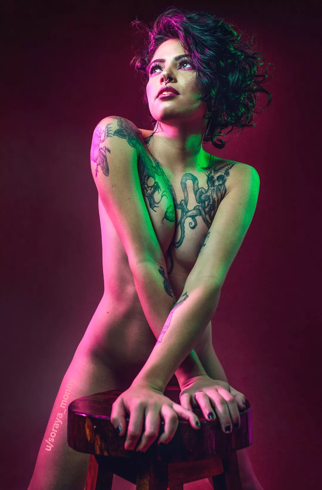 Looking at the horizon and thinking about a huge dick