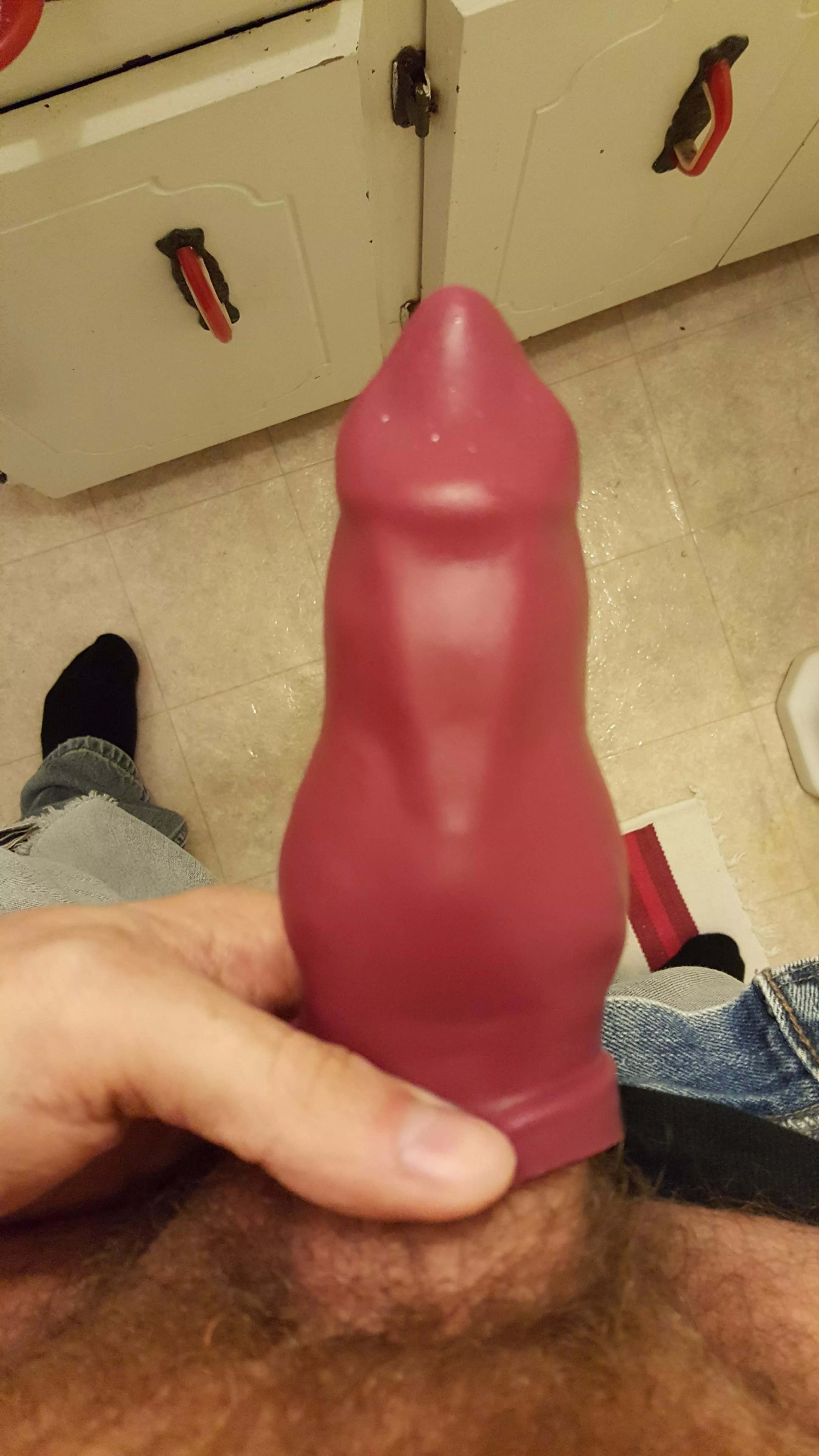 [M] Bad Dragon Wearable Werewolf - It just doesn't quite fit all the way...