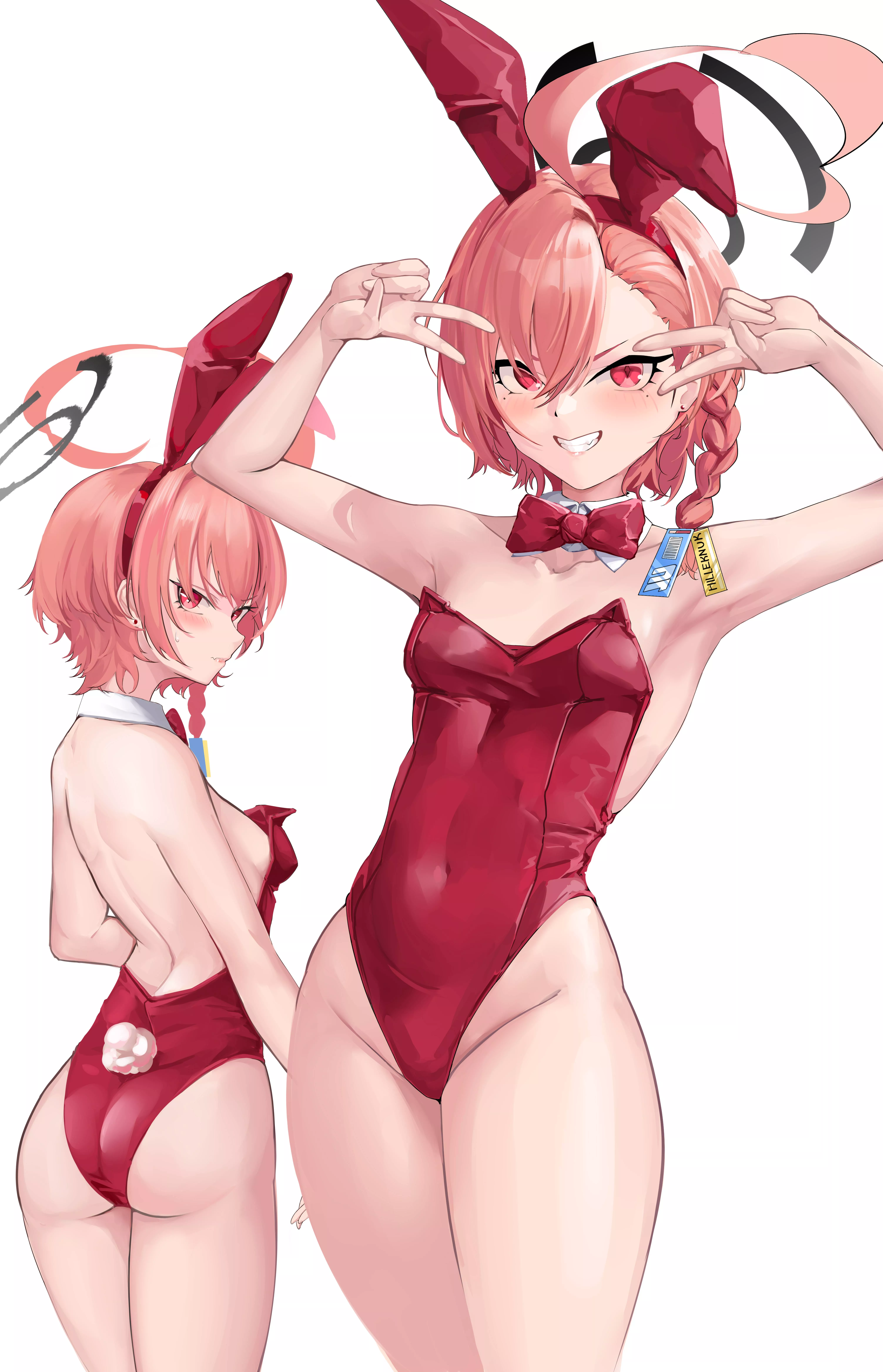 Mikan Neru in a bunny suit (by slug_1356)