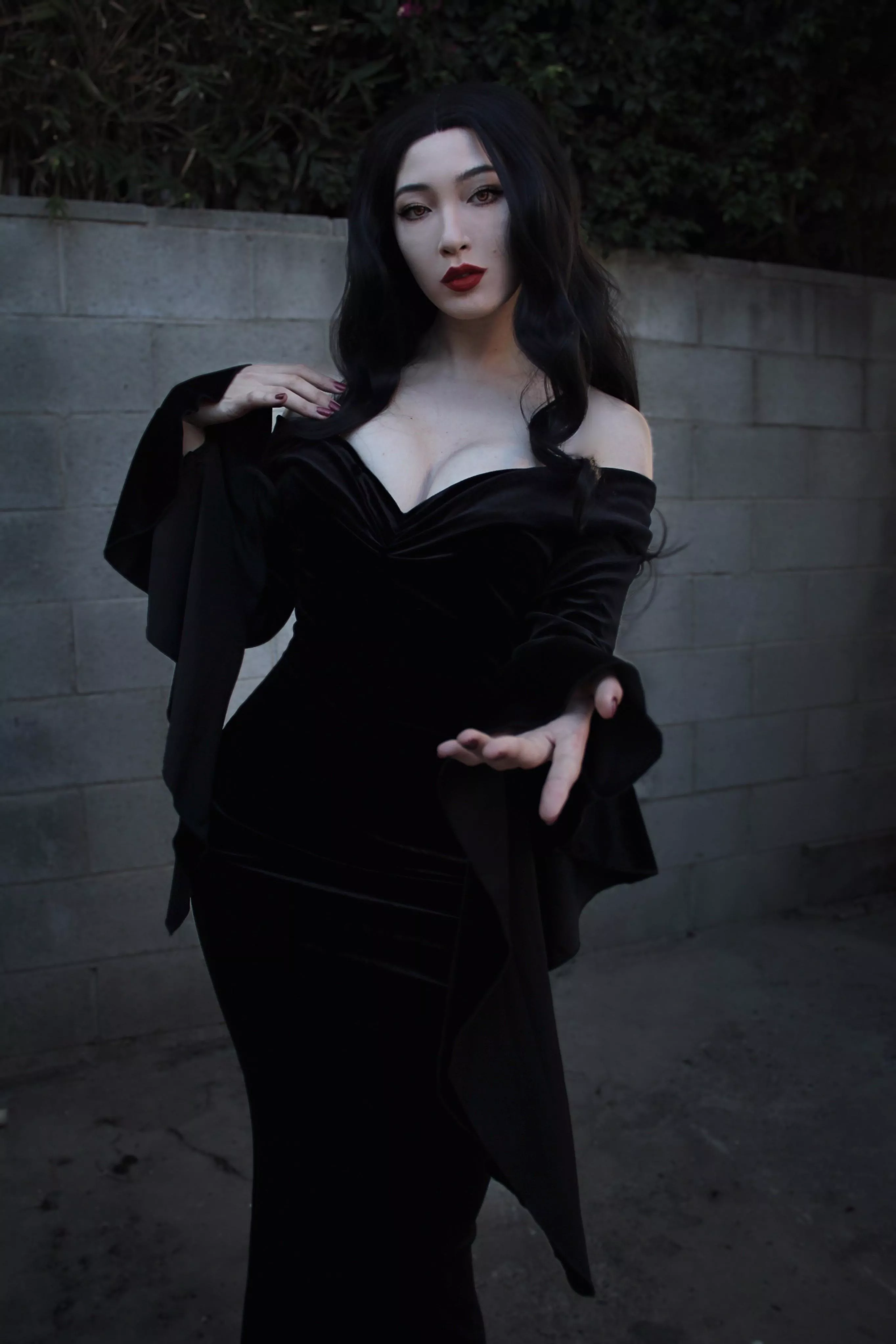Morticia Addams by caytiecosplay