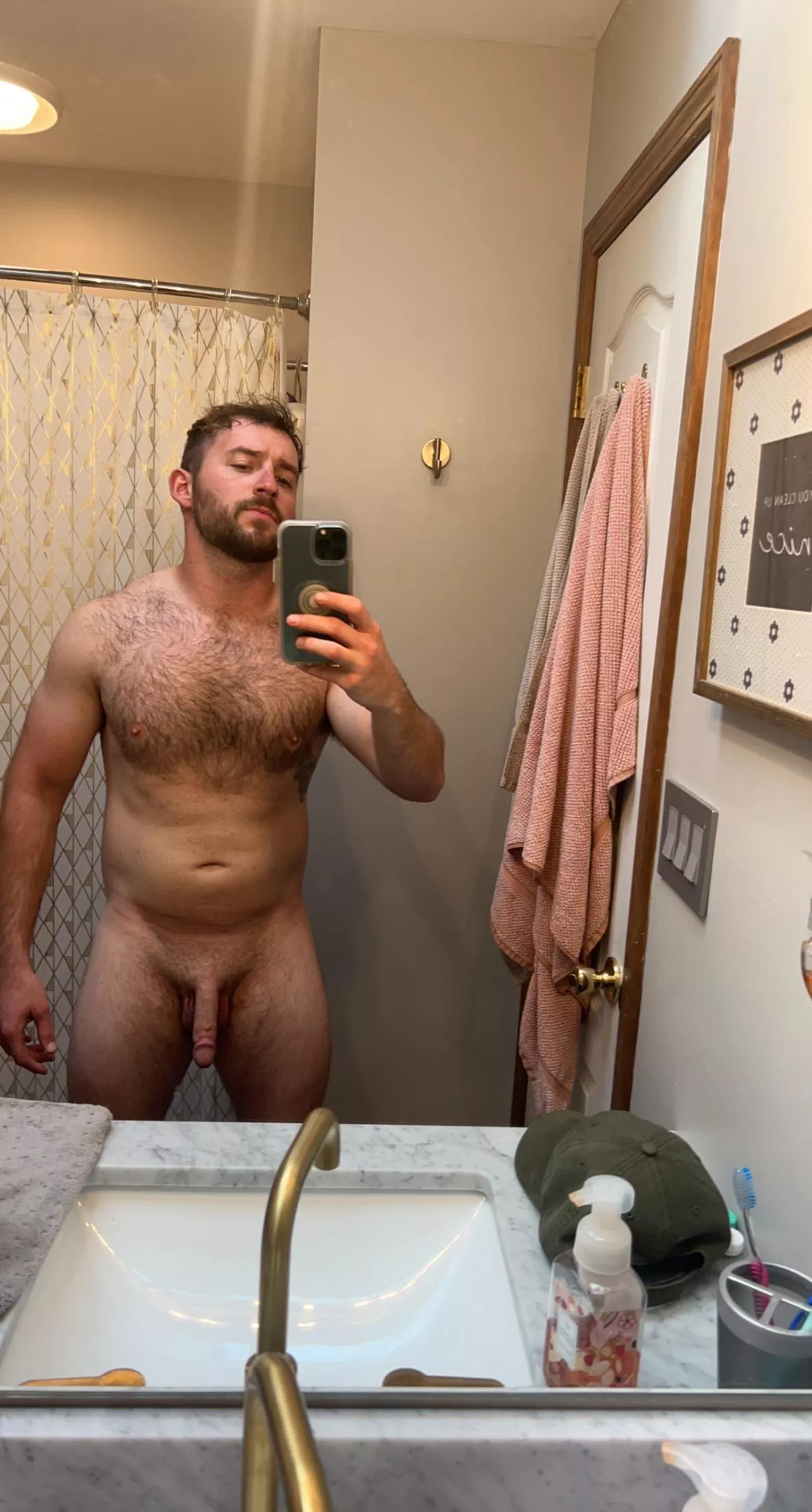 My cock is heavy today