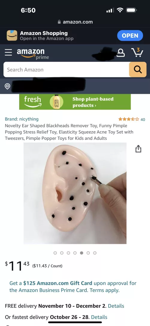 My husband saved this on Amazon for me.