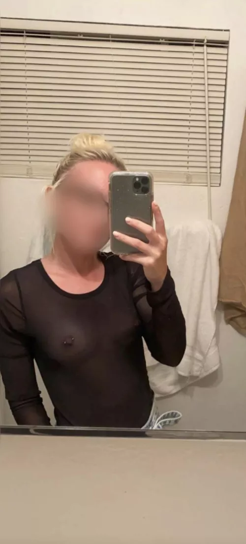 My outfit was a hit at the bar last night. Think I’m going to make this a regular thing lol it was thrilling 🙈